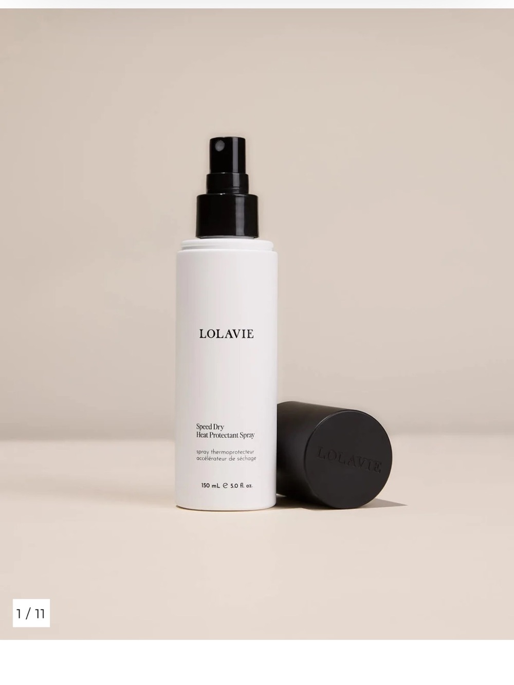 Lolavie Speed Dry Heat Protectant Spray